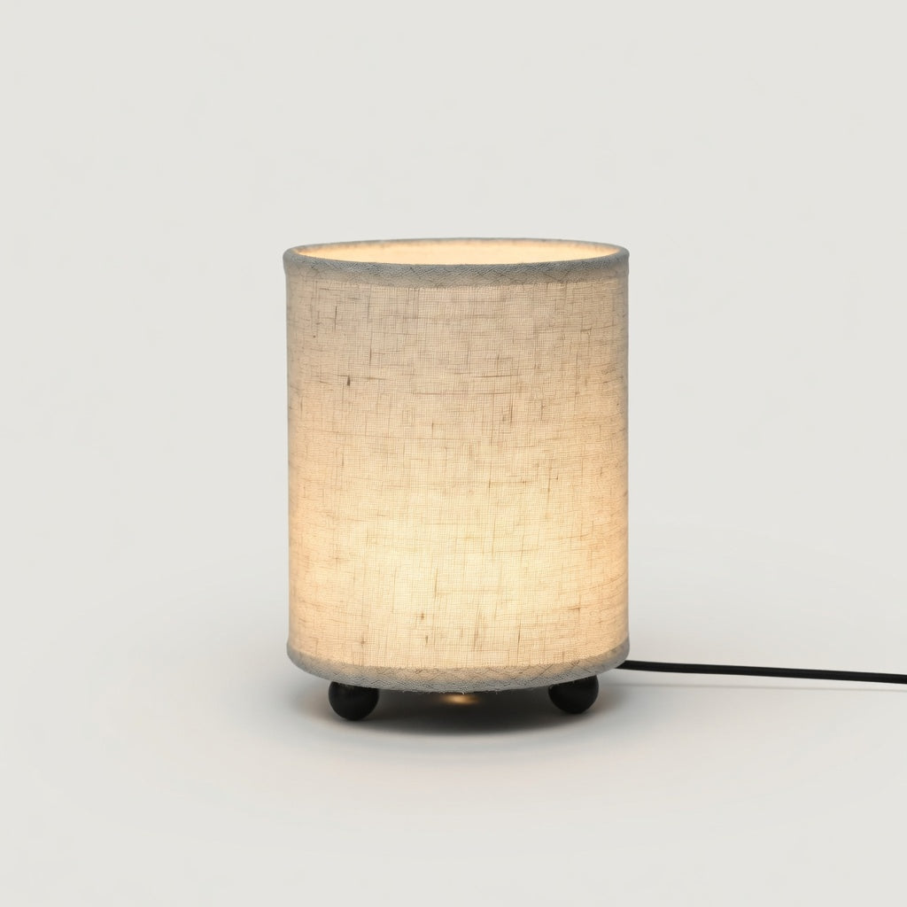 Lampe de chevet en lin