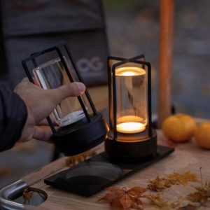 Veilleuse cristal LED tactile rechargeable