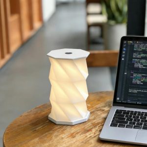 Veilleuse lanterne papier pliable USB
