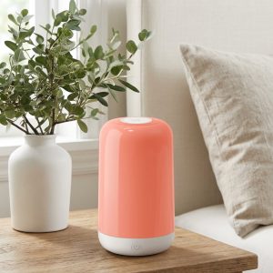 Veilleuse LED RGB Bluetooth tactile rechargeable — en situation