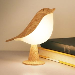 Veilleuse oiseau LED tactile rechargeable