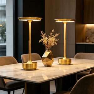 Veilleuse soucoupe LED rechargeable tactile