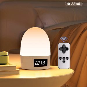 Veilleuse tactile rechargeable bébé — Blanc